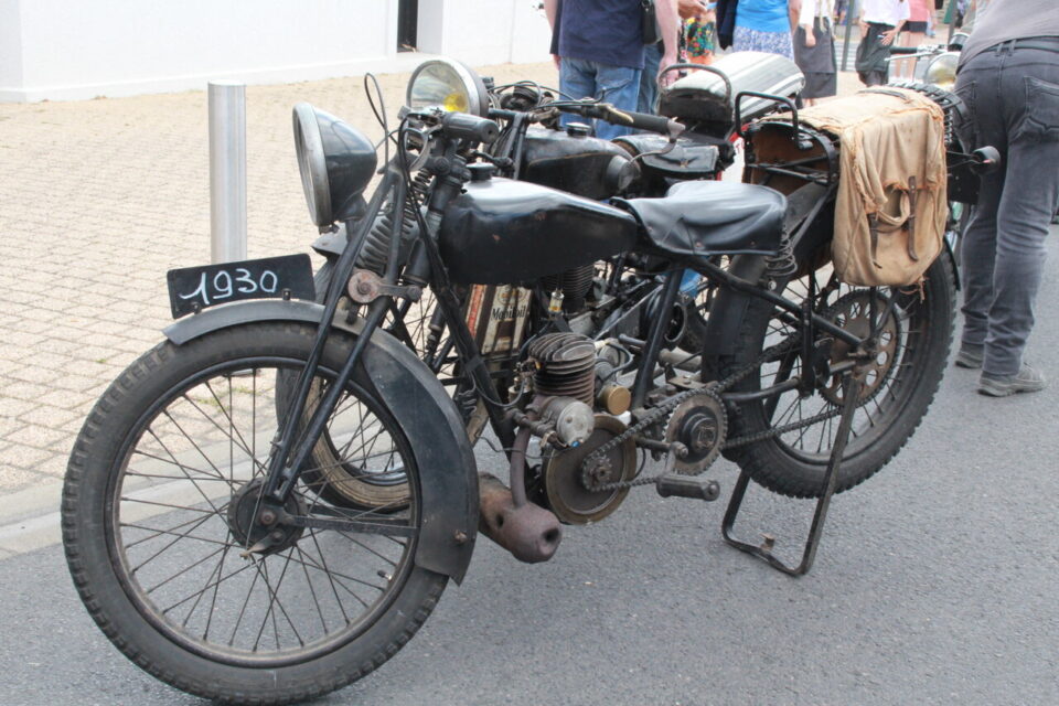 Une moto datant de 1930 !