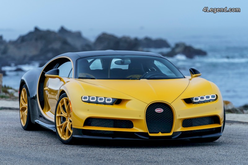 , Dernière actualité toute fraiche : Noir et jaune – Une combinaison intemporelle sur les modèles Bugatti – 4Legend.com – AudiPassion.com