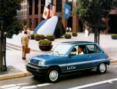 La « Le Car » paraissait bien frele pour les routes américaines.. Photo Renault
