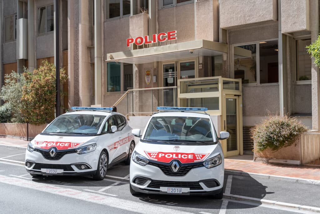 Voiture de police Monaco 