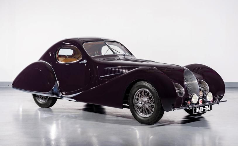 Vendu au prix de 13,4 millions de dollars, le coupé Talbot T150 C-SS Teardrop de 1937 se retrouve quatrième du classement des voitures de collection les plus chères au monde.