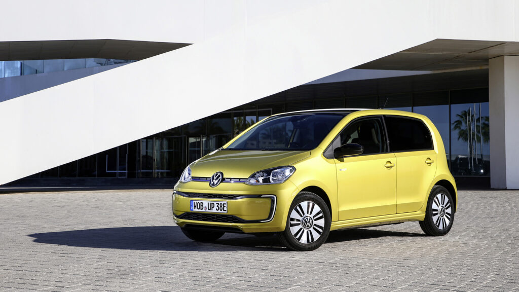 Fin de carrière pour la Volkswagen e-Up! // Source : Volkswagen