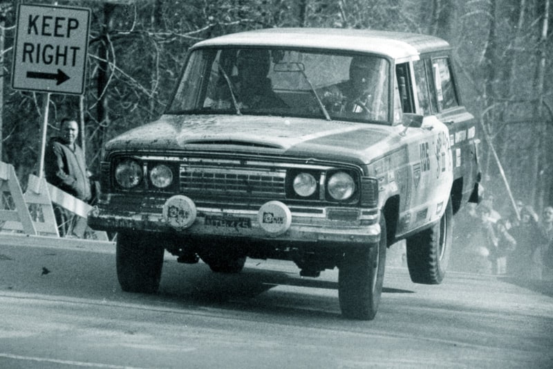 Jeep Wagoneer au POR Rallye 1973