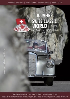 Oldtimer News : Le nouveau catalogue Swiss Classic World 2024 est disponible